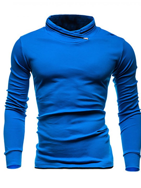 Men's Casual/Daily / Sports Simple / Active Regular HoodiesSolid